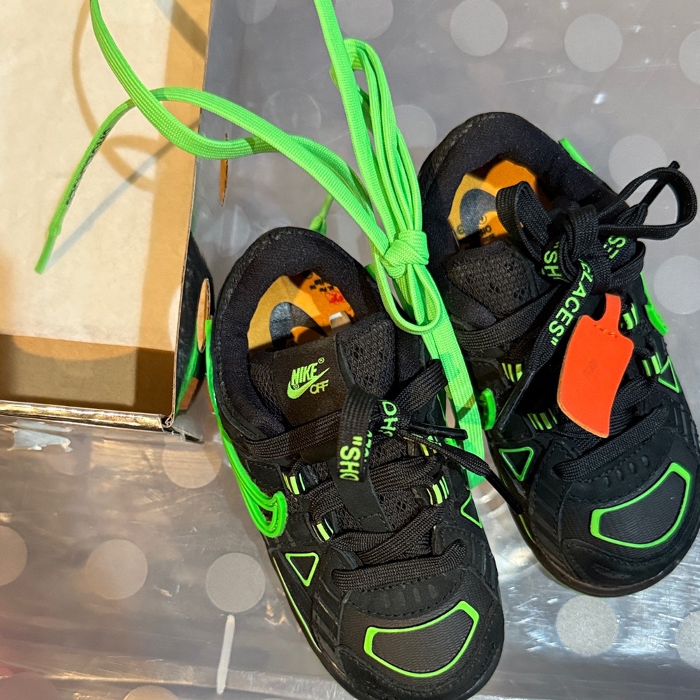 Off-White x Nike Rubber Dunk TD 'Green Strike'